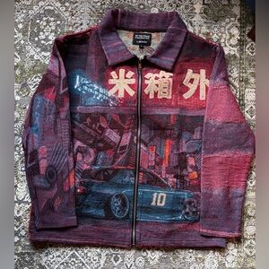 One Chance Designer Tokyo Tapestry Woven Jacket